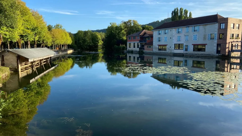 Lavoir restaurés à Bar-sur-Aube, en Champagne Ardenne